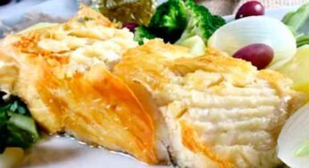 Receita de lombo de bacalhau grelhado no azeite