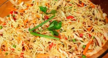 Receita de Salpicão de Bacalhau Especial