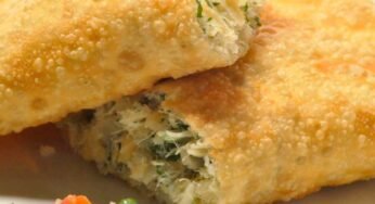 Receita de Pastel de Bacalhau com Palmito