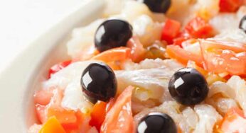 Receita de Salada de Bacalhau com Frutos Secos