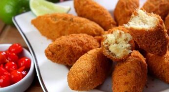 Receita de Croquete de Bacalhau da Palmirinha: Bolinho de Bacalhau