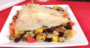 Receita de bacalhau com berinjela fit