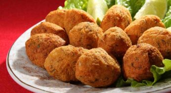 Receita de bolinho de bacalhau fit