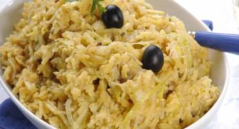 Bacalhau à Brás com Alho Francês