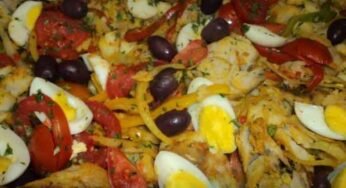 Bacalhoada Tradicional Portuguesa de Forno