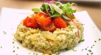 Risoto de Quinua com Bacalhau – Risoto de Quinua Fit