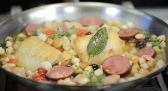 Bacalhau em Cassoulet – Receita de Bacalhau para a Ceia de Natal