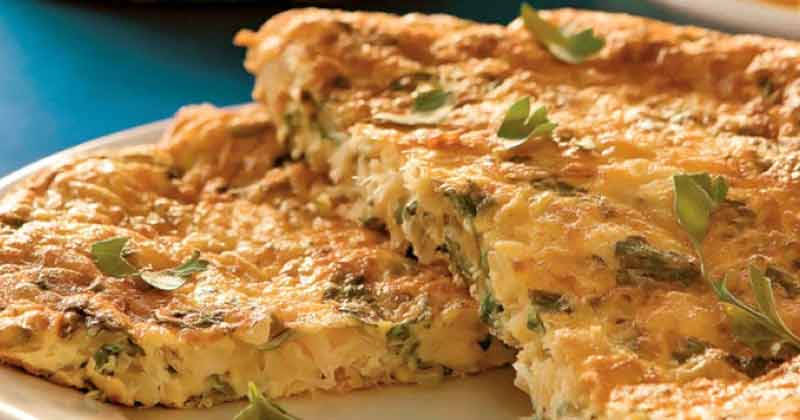 Omelete de Bacalhau Light