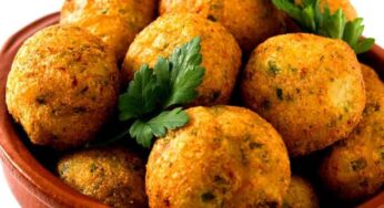 Bolinho de Bacalhau Assado com Mandioquinha – Bolinho de Bacalhau Fit