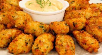 Bolinho de Bacalhau com Batatas Light – Bolinho de Bacalhau Fit