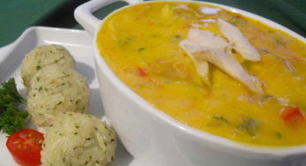 Bobó de Bacalhau com Mandioca e Dendê