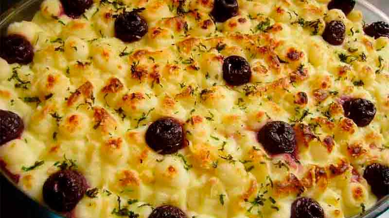 Receita de Bacalhau ao Requeijão Gratinado