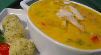 Bobó de Bacalhau Desfiado com Mandioca