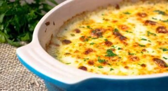 Escondidinho de Bacalhau com Batata Doce