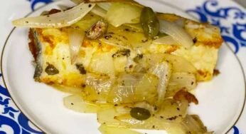 Bacalhau Grelhado com Alcaparras