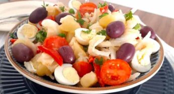 Salada de bacalhau à Portuguesa