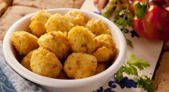 Bolinho de Arroz com Bacalhau