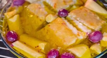 Bacalhau Confitado no Azeite com Palmito