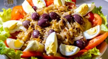 Receita de Salada de Bacalhau para o Natal