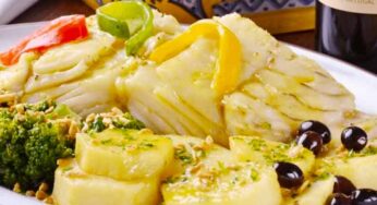 Bacalhau de Natal com Batatas e Brócolis