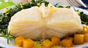 Bacalhau com Couve e Batata Doce