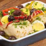 Salada de Bacalhau com Legumes e Verduras