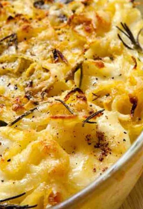 Bacalhau Gratinado com Batata