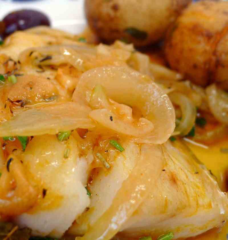 Bacalhau com Camarão