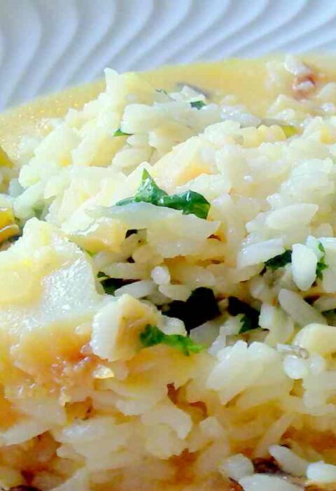 receita de arroz com bacalhau