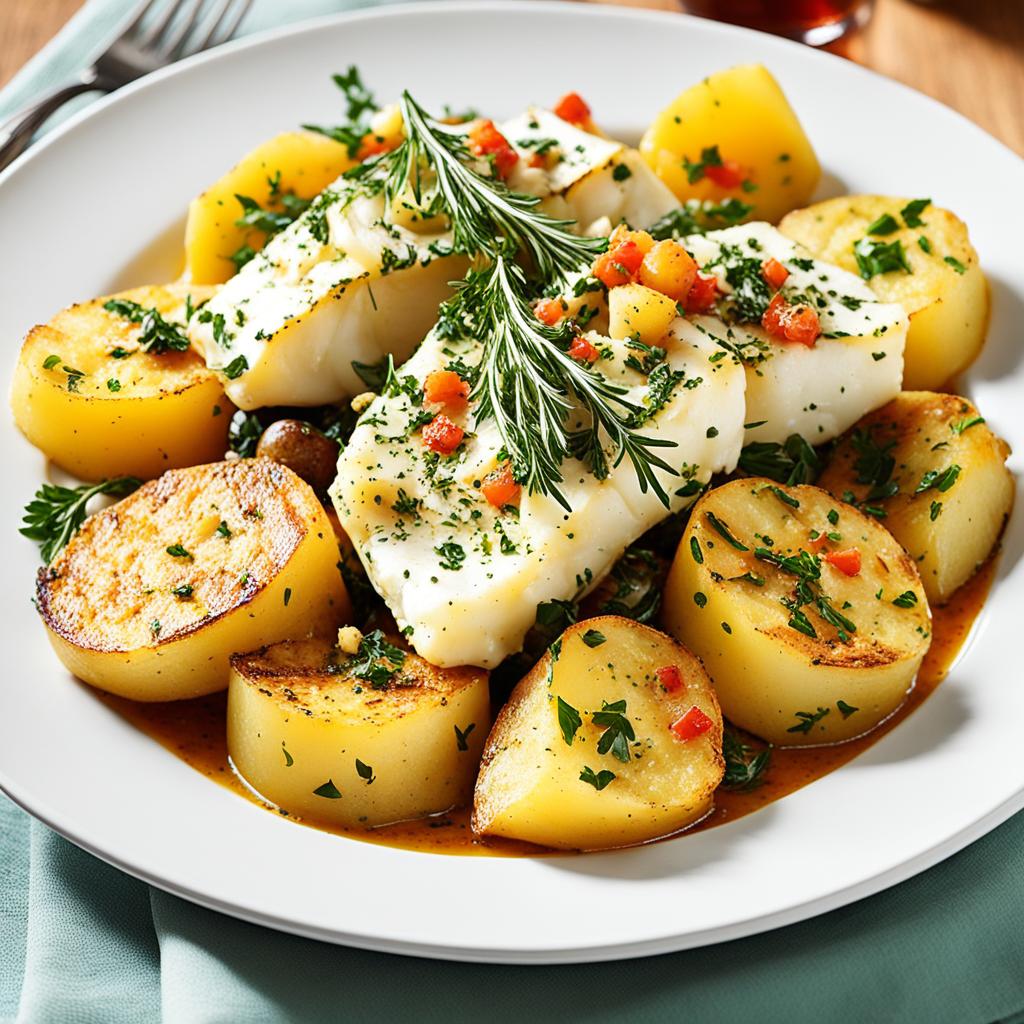 Bacalhau com Batata ao Murro