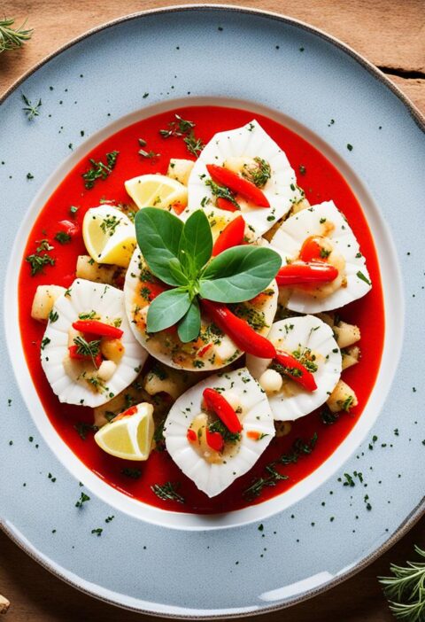 bacalhau à moda portuguesa com pimentão