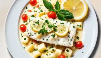 bacalhau ao molho de alho e limão