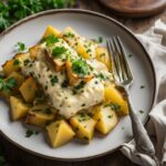 Bacalhau com Alho-poró e Batata Doce: Sabor e Nutrição