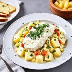 Bacalhau ao Forno com Cebola Roxa e Alho: Receita Simples e Refinada