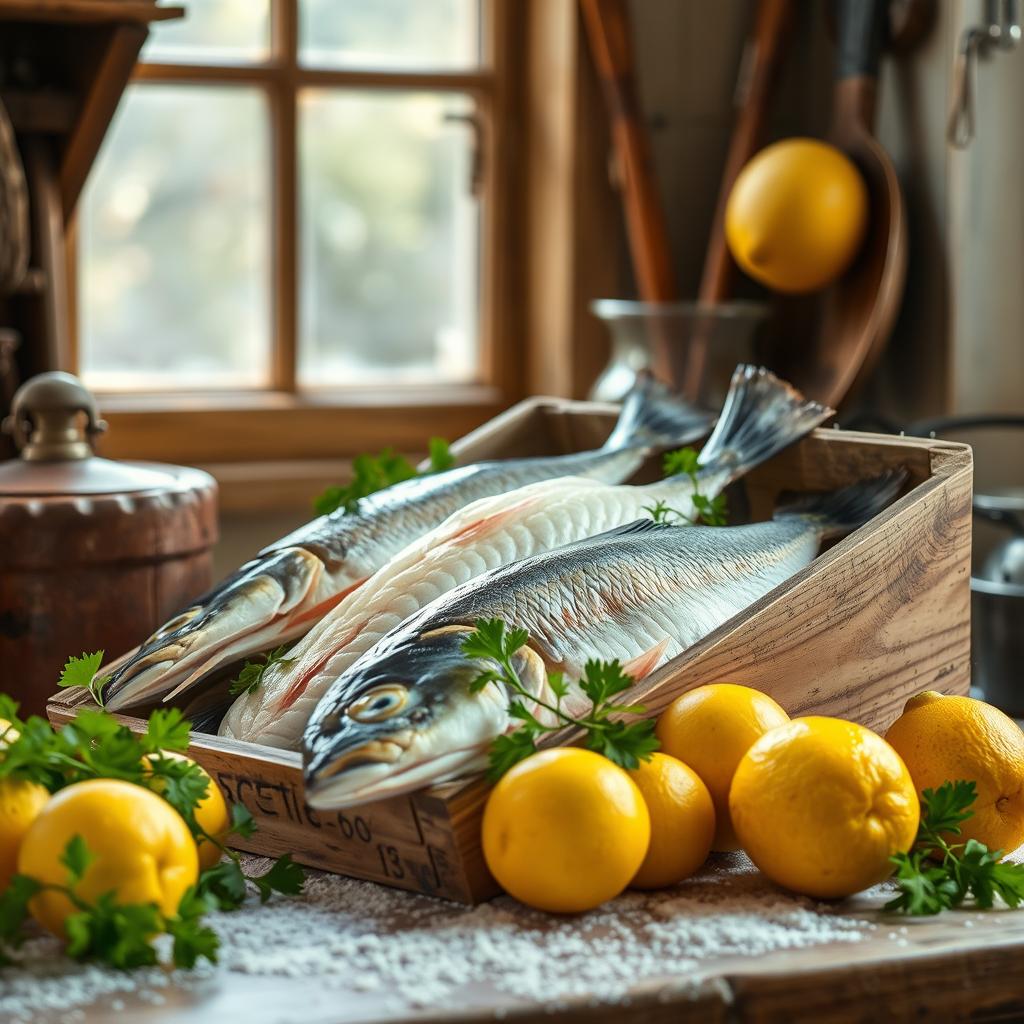 Bacalhau armazenado