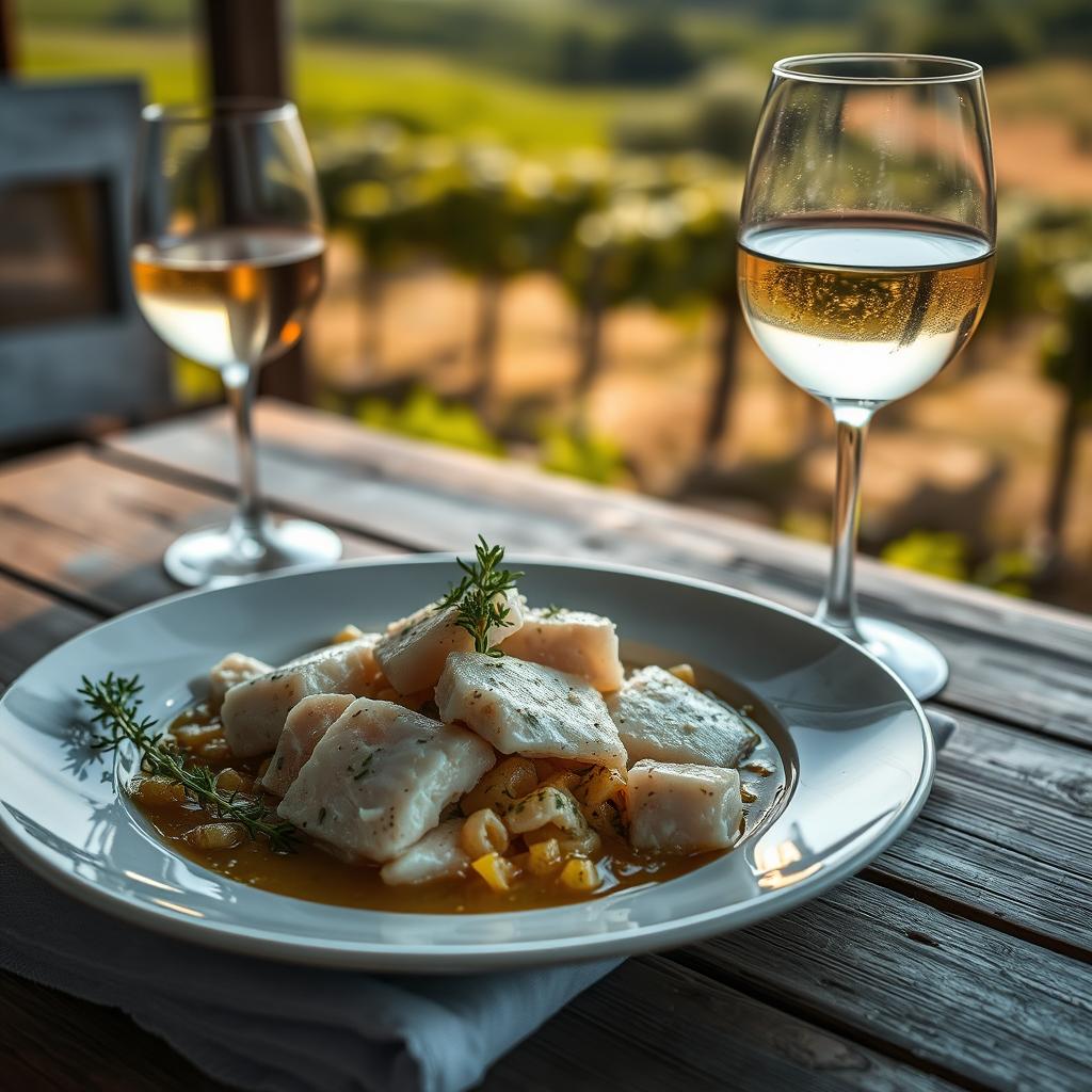 Harmonização de vinho com bacalhau