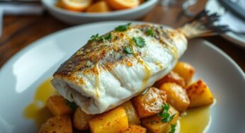 Bacalhau com Batatas e Molho de Alho: Sabor Perfeito para o Jantar