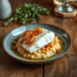 Bacalhau com Legumes Grelhados e Molho de Iogurte: Leve e Delicioso