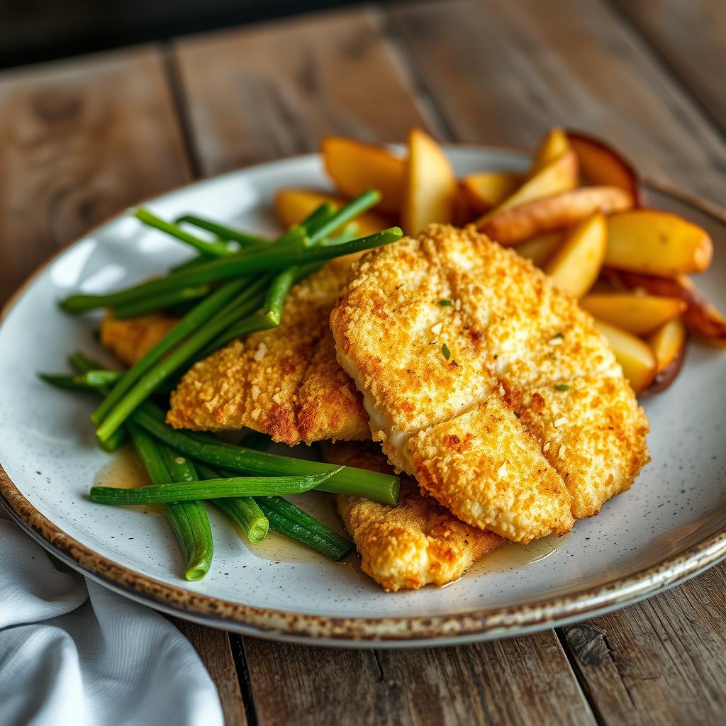 bacalhau empanado