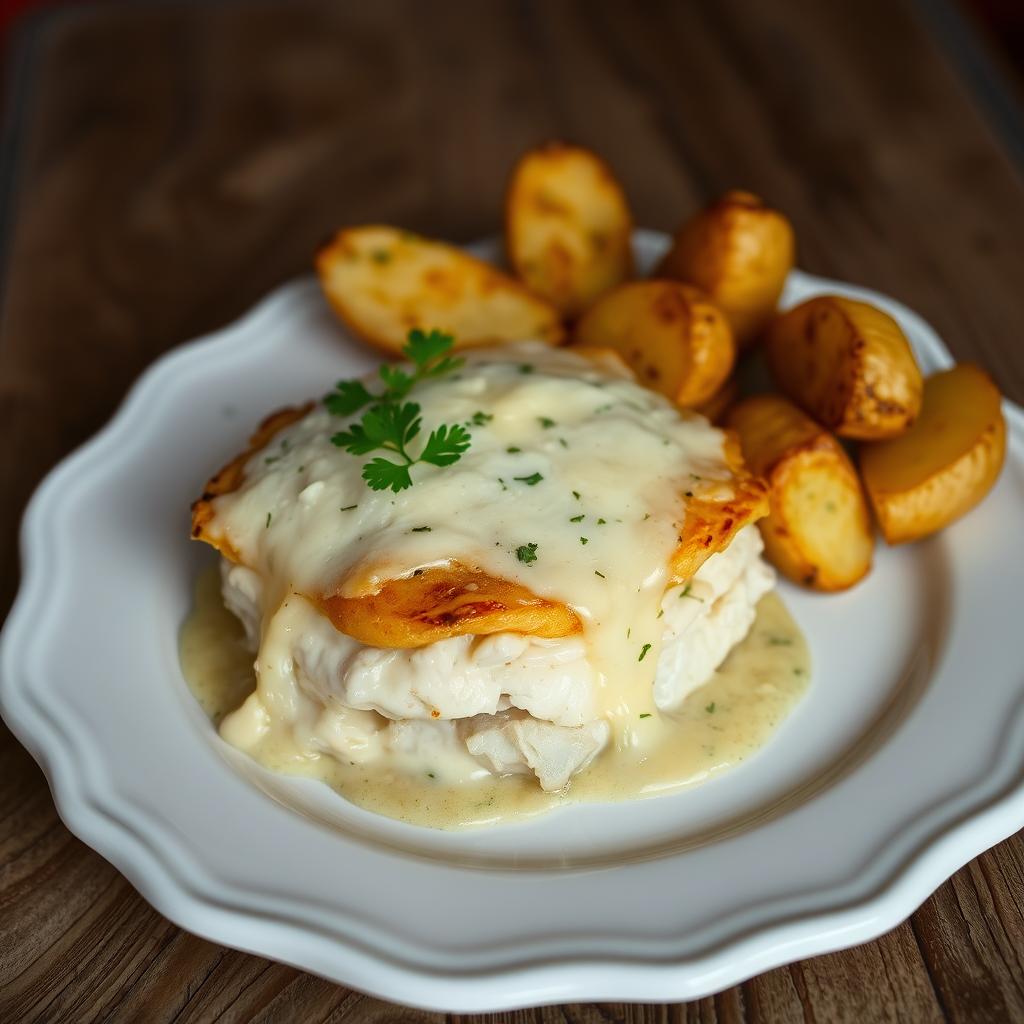 bacalhau gratinado