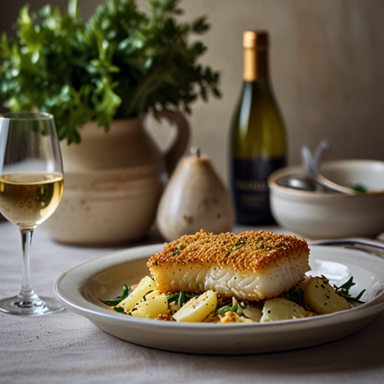 bacalhau ao forno crocante