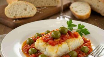 Bacalhau com Molho de Tomate e Azeitonas: Receita Clássica